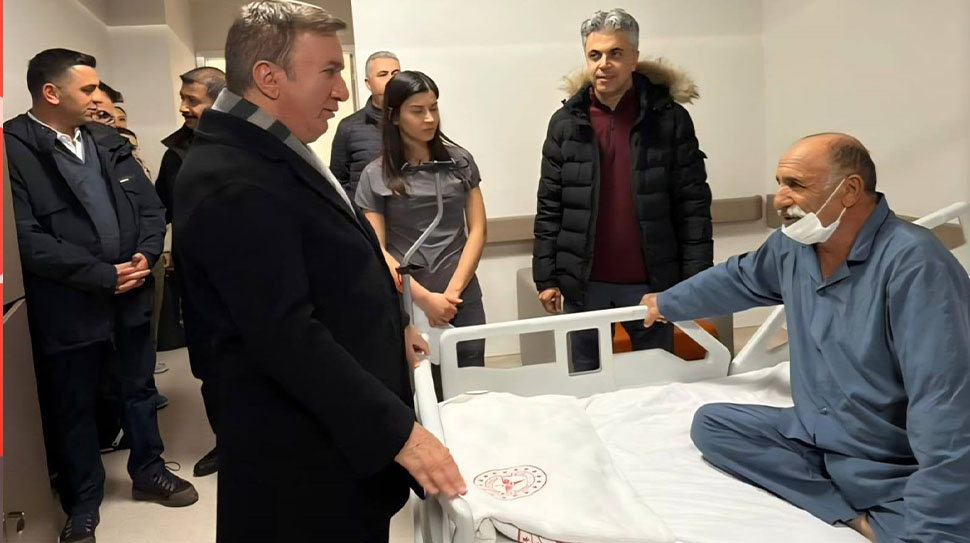Erzincan Valisi Hamza Aydoğdu, sağlık hizmetlerini yerinde incelemek ve vatandaşlarla
