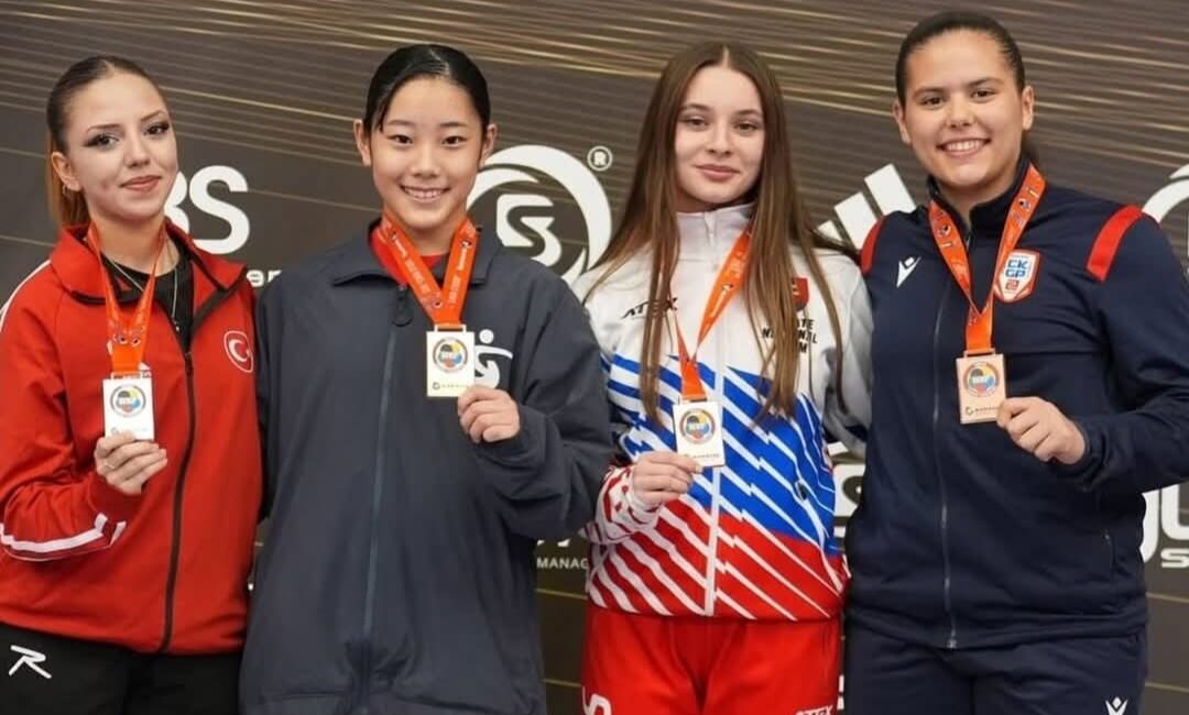 Türkiye’nin Gümüşhane ili, Şiran ilçesinden milli karateci Simay Aydın, İtalya’nın