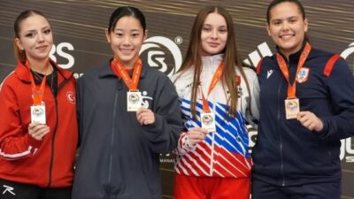 Türkiye’nin Gümüşhane ili, Şiran ilçesinden milli karateci Simay Aydın, İtalya’nın