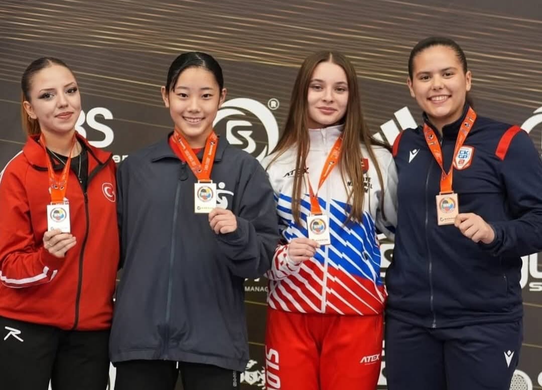 Türkiye’nin Gümüşhane ili, Şiran ilçesinden milli karateci Simay Aydın, İtalya’nın