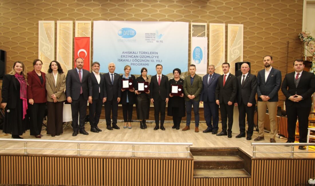 Erzincan’ın Üzümlü ilçesinde, Ahıska Türklerinin iskanlı göç ile Türkiye’ye gelişinin