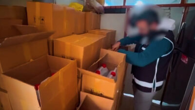 Kaçak ve sahte alkol üretimine ağır darbe vuruldu. Bakan Ali