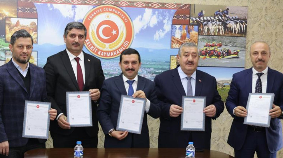 Kelkit Kaymakamı Mahmut Sami Yılmaz başkanlığında, ilçede planlanan Organize Sanayi