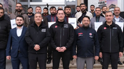 Erzincan’da din görevlileri, AFAD’ın gönüllülük projesi kapsamında aldıkları eğitimleri tamamlayarak