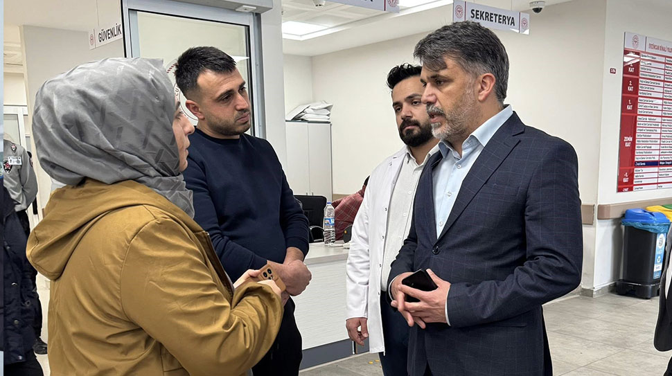 AK Parti Erzincan İl Başkanı Alpay Kabadayı ve beraberindeki heyet,