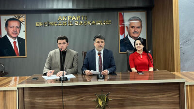 Adalet ve Kalkınma Partisi (AK Parti) Erzincan İl Başkanlığı, siyasi