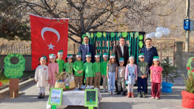 Üzümlü Nusret Yılmaz İlkokulu’nun minik öğrencileri, Millî Eğitim Bakanlığı tarafından