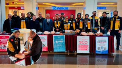 Erzincan’da, hayat kurtarıcı Otomatik Eksternal Defibrilatör (OED) cihazı tanıtıldı. İl