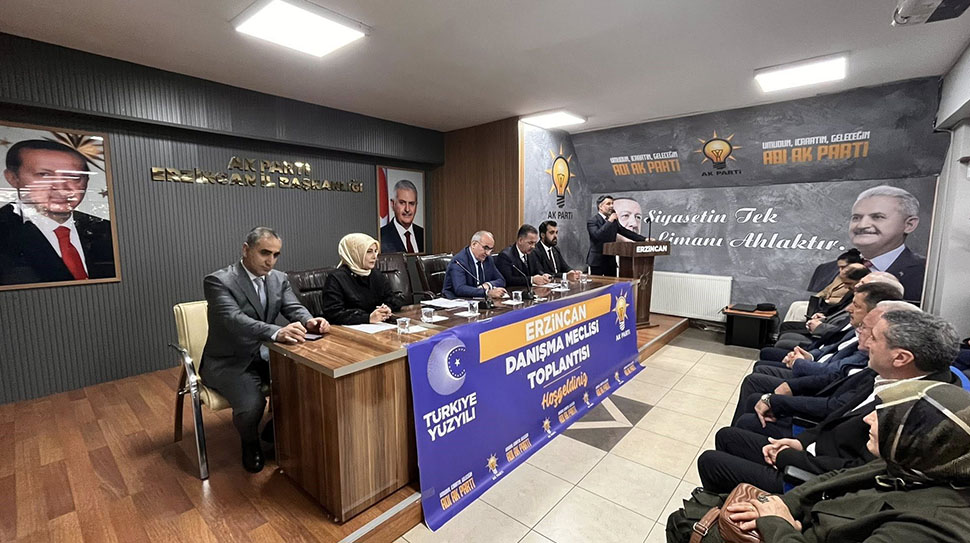 AK Parti Erzincan teşkilatı, Kasım ayı ilçe başkanları toplantısında kış