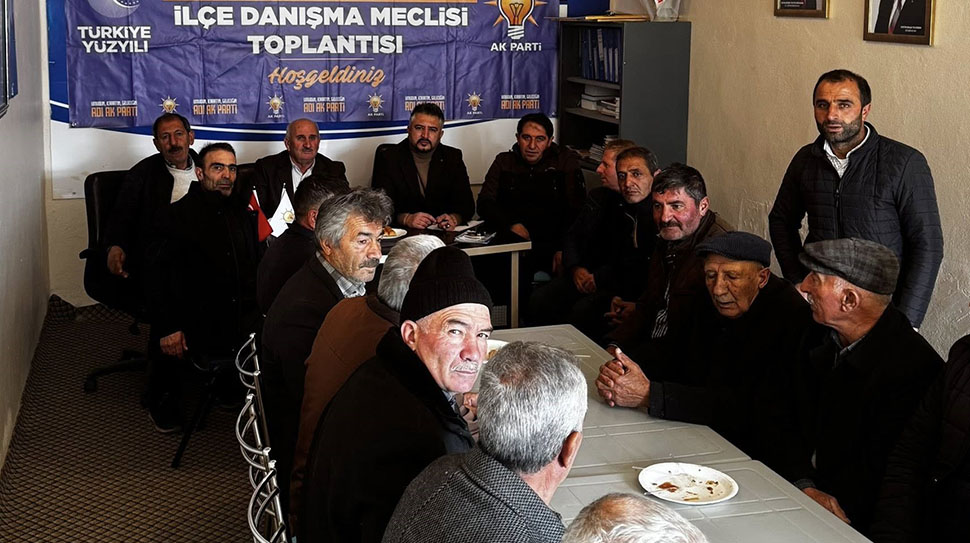 AK Parti Otlukbeli İlçe Teşkilatı’nın Aralık Ayı Danışma Meclisi gerçekleştirildi.