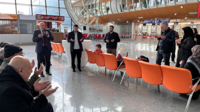 Erzincan’ın 18. umre kafilesi, Diyanet organizasyonuyla kutsal topraklara gitmek üzere