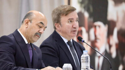 Erzincan Valisi Hamza Aydoğdu, İl Millî Eğitim Müdürü Hacı Ömer