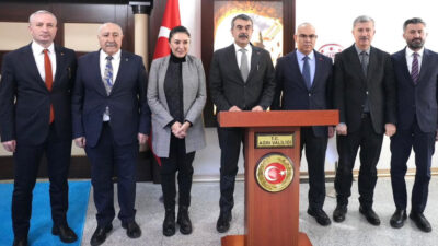 Milli Eğitim Bakanı Yusuf Tekin, bir dizi temaslarda bulunmak üzere