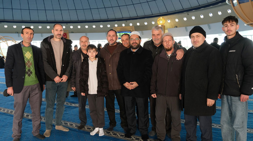 Erzincan İl Müftülüğü tarafından organize edilen Yarıyıl Tatili Umre Programı