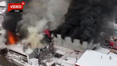 Erzurum’un Yakutiye ilçesindeki Mobilyacılar Sitesi’nde bir fabrikada meydana gelen patlama