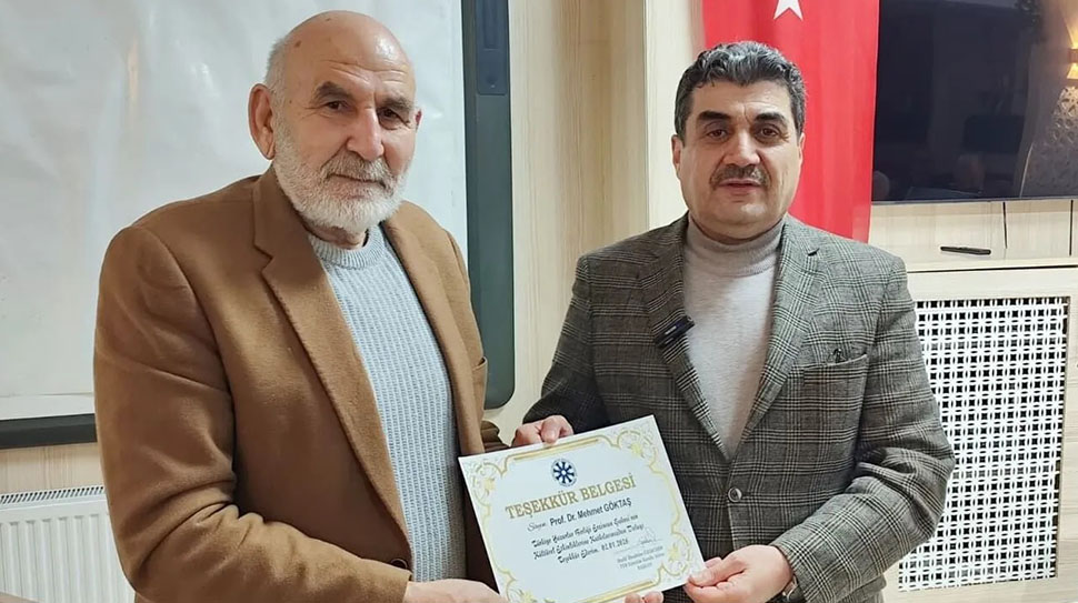 Türkiye Yazarlar Birliği (TYB) Erzincan Şubesi tarafından düzenlenen kültür programında,