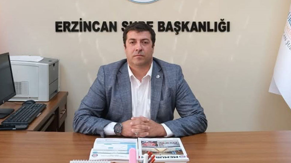 Vergi Haftası dolayısıyla açıklama yapan Büro Memur-Sen Erzincan Şube Başkanı