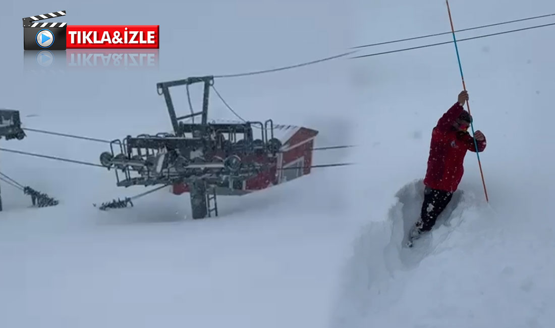 Erzincan’ın dünyaca ünlü kayak merkezi Ergan Dağı, dün geceden itibaren