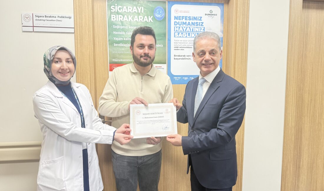 9 Şubat Dünya Sigarayı Bırakma Günü kapsamında Erzincan’da düzenlenen programda,