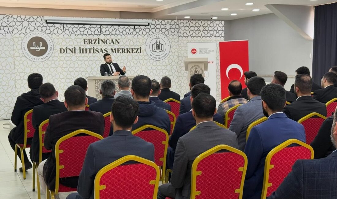 Erzincan Dini İhtisas Merkezi, din görevlilerinin mesleki yeterliliklerini artırmak ve