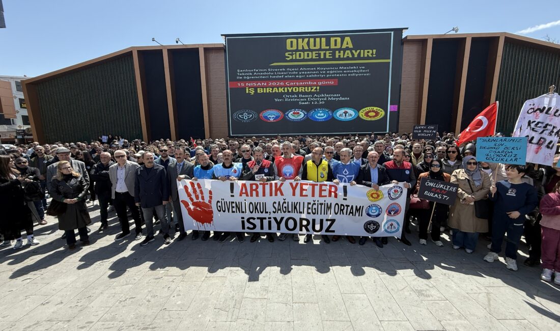 Şanlıurfa’nın Siverek ilçesinde Ahmet Koyuncu Mesleki ve Teknik Anadolu Lisesi’nde