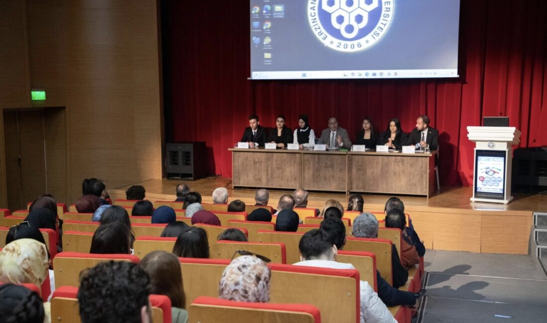 Erzincan Binali Yıldırım Üniversitesi’nde düzenlenen “Kampüsten Dünyaya: ABD-İsrail-İran Gerilimi” paneliyle,