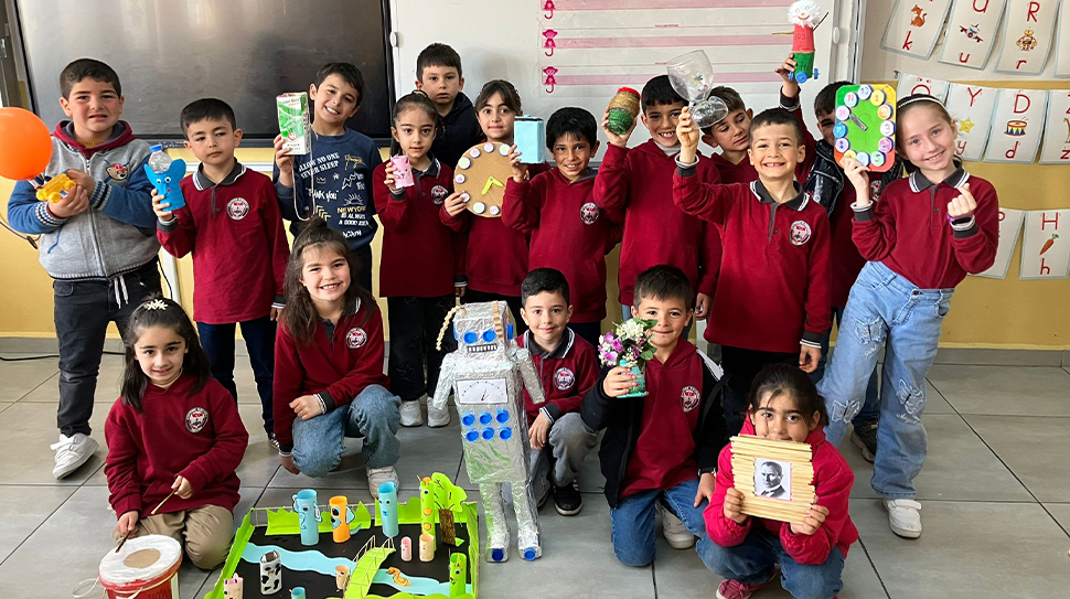 Tercan Atatürk İlkokulu 1. sınıf öğrencileri, Hayat Bilgisi dersi kapsamında