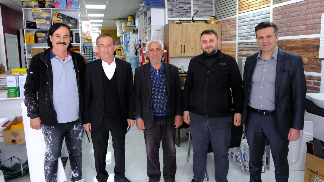 Erzincan Ticaret ve Sanayi Odası yönetimi, saha çalışmaları kapsamında Eski
