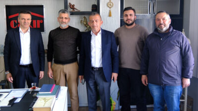 Erzincan Ticaret ve Sanayi Odası (ETSO) yönetimi, saha ziyaretleri kapsamında