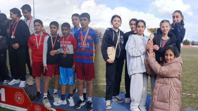 Erzincan’da düzenlenen Okullararası Atletizm Müsabakalarında Tercan rüzgarı esti. İlçeyi temsil