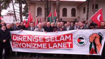 Filistin’e Destek Platformu’nun çağrısıyla, İsrail’in Filistinli mahkûmlar hakkında aldığı idam