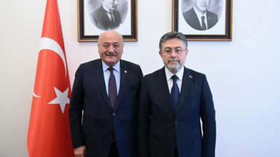 Erzincan Milletvekili Süleyman Karaman, Tarım ve Orman Bakanı İbrahim Yumaklı’yı
