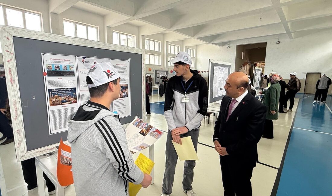 Erzincan İpekyolu Mesleki ve Teknik Anadolu Lisesi öğrencileri tarafından hazırlanan