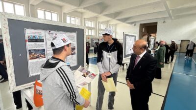 Erzincan İpekyolu Mesleki ve Teknik Anadolu Lisesi öğrencileri tarafından hazırlanan