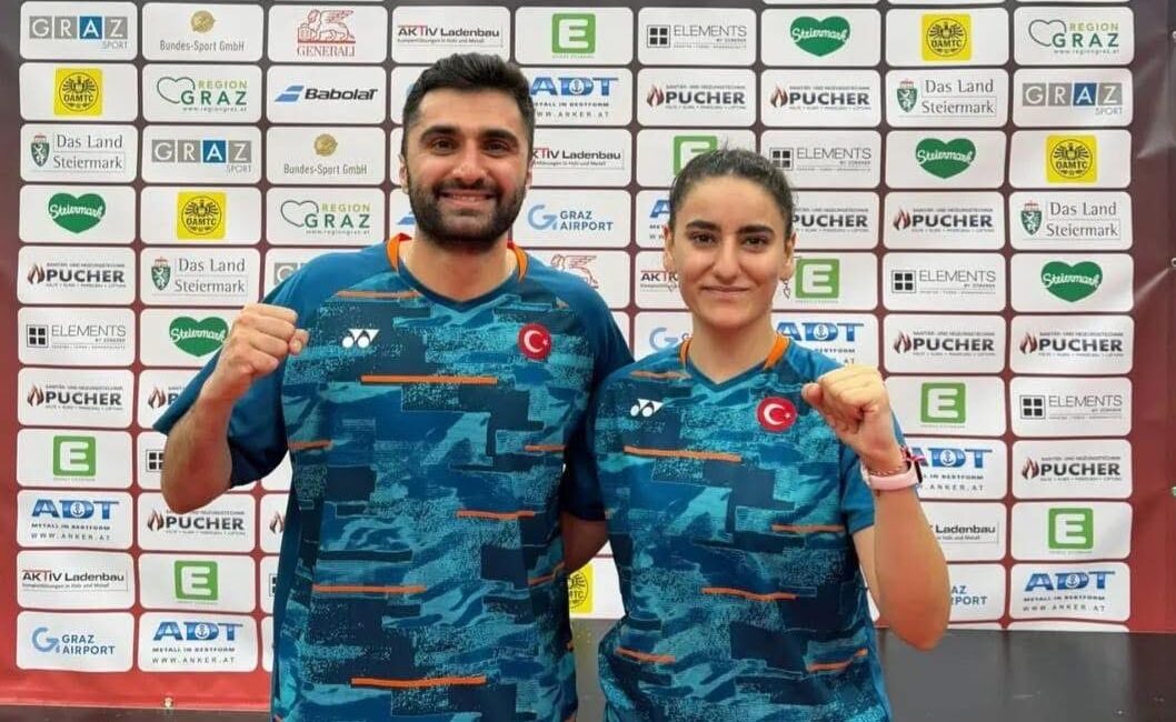 Avusturya’nın Graz şehrinde düzenlenen uluslararası&nbsp;Austria Open 2026 Badminton Turnuvası’nda Türk