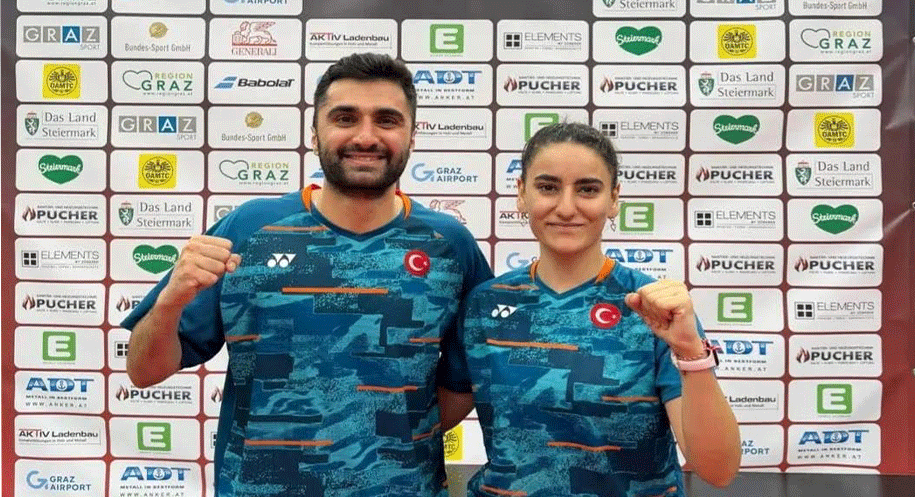 Avusturya’nın Graz şehrinde düzenlenen uluslararası Austria Open 2026 Badminton Turnuvası’nda