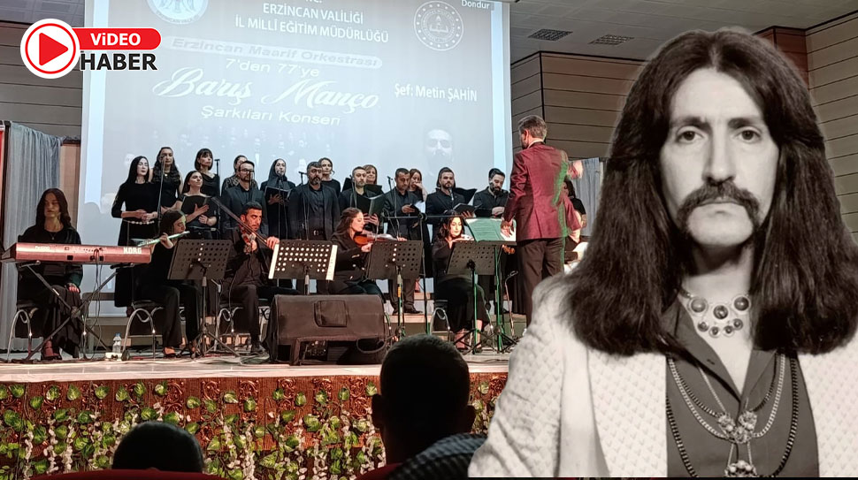 Erzincan’da öğretmenlerin kurduğu Maarif Orkestrası, ilk konserinde usta sanatçı merhum