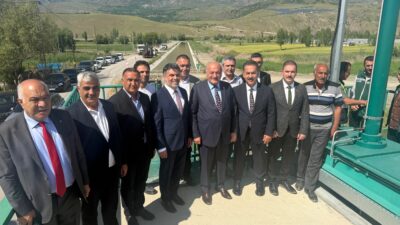 AK Parti Erzincan Milletvekili Süleyman Karaman ve beraberindeki heyet, Erzincan
