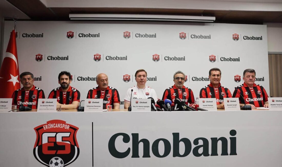 Erzincanspor’un geleceğini şekillendirecek tarihi bir sponsorluk imza töreni ve basın