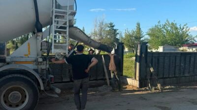 Erzincan’ın Çayırlı ilçesinde, yürütülen çevre düzenleme ve altyapı çalışmaları hız