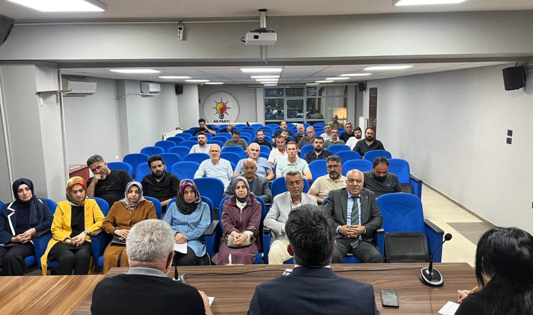AK Parti Erzincan İl Başkanlığı, haftalık olağan Yürütme ve Yönetim