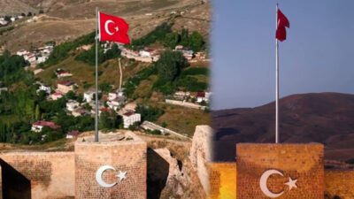 Bayburt Valiliği öncülüğünde yürütülen çalışmalarla, kentin simgesi Bayburt Kalesi’ndeki Türk