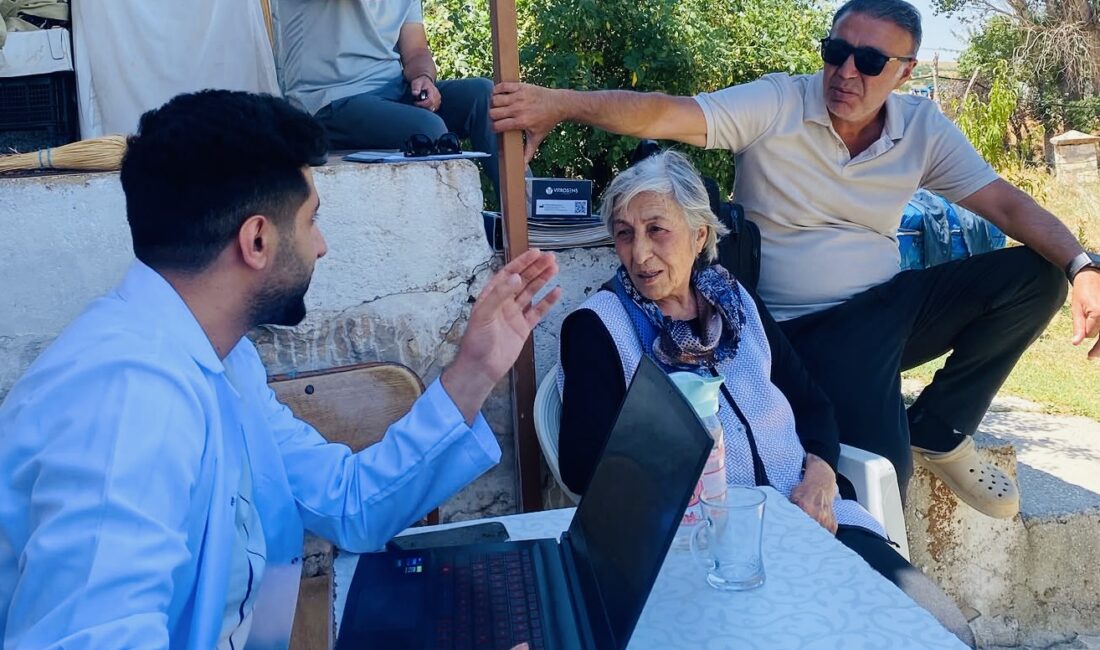 Erzincan’ın Tercan ilçesinde, köylerde sağlık kuruluşlarına erişmekte güçlük çeken vatandaşlar