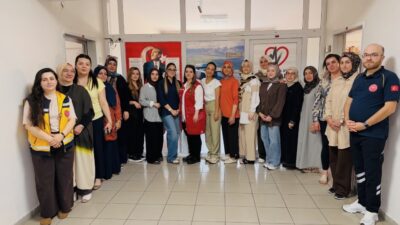 Türk Kızılay Erzincan Şubesi, İl Sağlık Müdürlüğü ortaklığınd ilk yardım