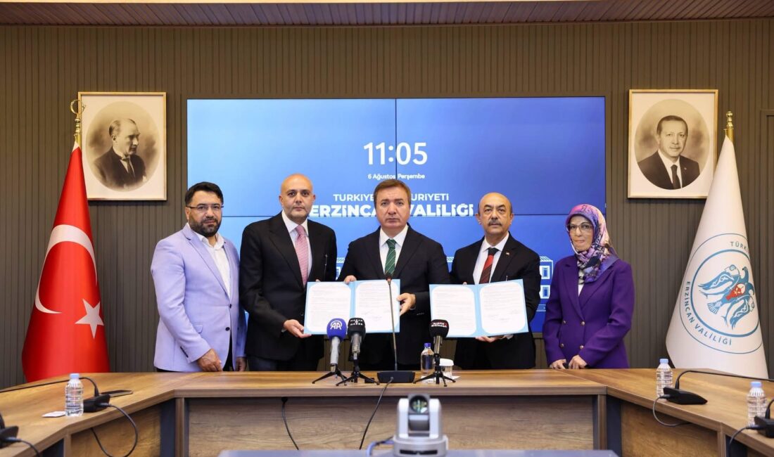 Erzincan Valiliği ile hayırsever iş insanı İhsan Karakaya arasında, kentin