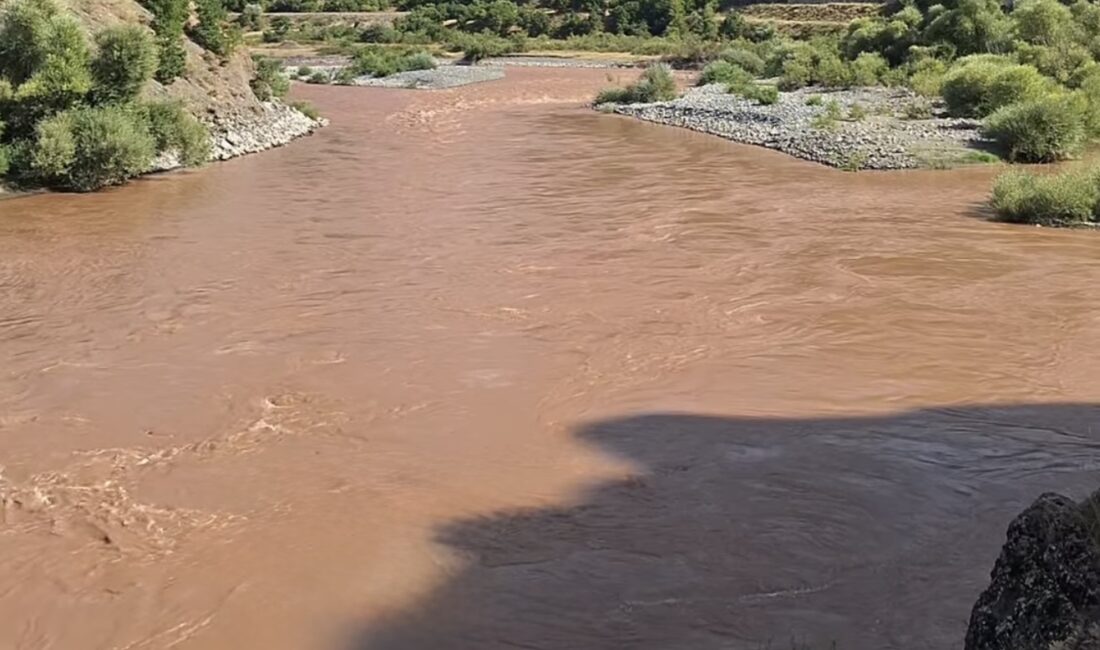 Erzincan’da son günlerde etkili olan sağanak yağışlar ve yüksek kesimlerden