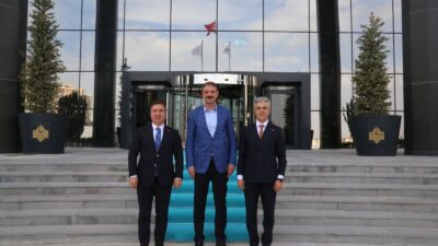 Erzincan Valisi Hamza Aydoğdu ile Erzincan Binali Yıldırım Üniversitesi (EBYÜ)