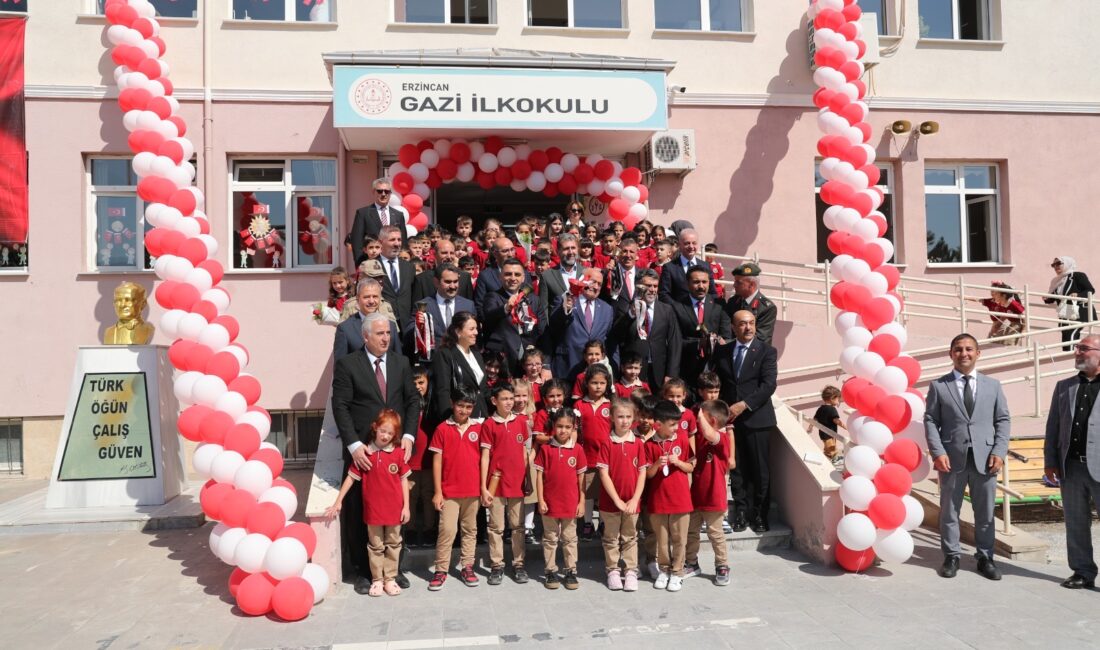 Erzincan genelinde binlerce öğrenci için yeni eğitim ve öğretim dönemi