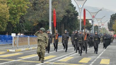Erzincan’da 29 Ekim Cumhuriyet Bayramı kutlamaları kapsamında düzenlenecek tören öncesinde