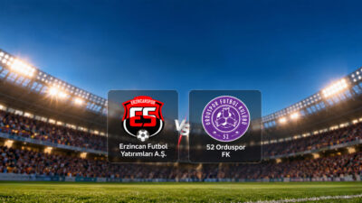 TFF 2. Lig’de üst sıralardaki mücadelesini sürdüren Erzincanspor, ligin kritik